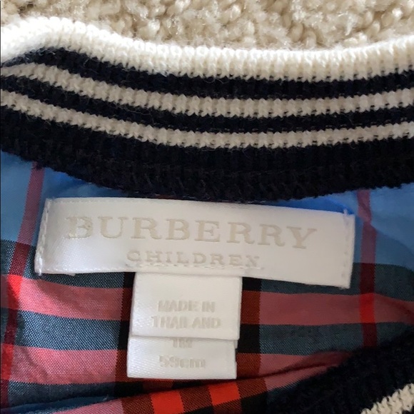 Burberry romper 1 month - Picture 2 of 4